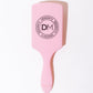 Design.Me Detangling Paddle Brush – Flexible Bristles with Built-In Bristle Cleaner