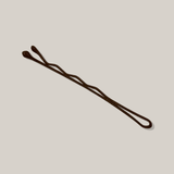 PINCES 2" (BOBBY PIN) TEXTUREES BRUN #BESBTEXBRUCC