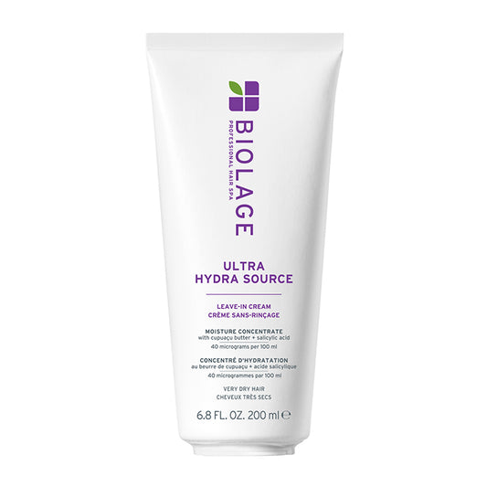 Biolage Ultra HydraSource Leave-In Cream – Cupuaçu Butter for Very Dry Hair 200ml