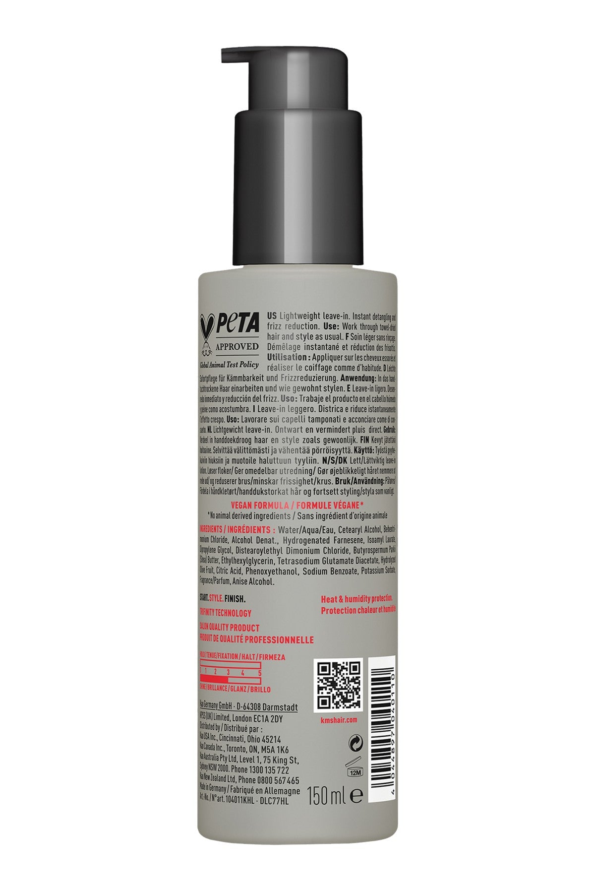 KMS AllSmooth Smoothing Lotion Duo – 150ml — official KMS product image 2