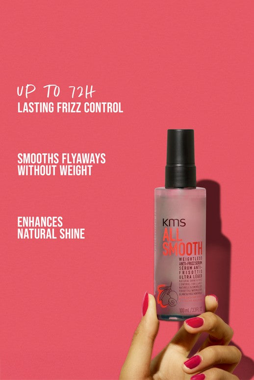 KMS AllSmooth Weightless Anti-Frizz Serum – 100ml — official KMS product image 3
