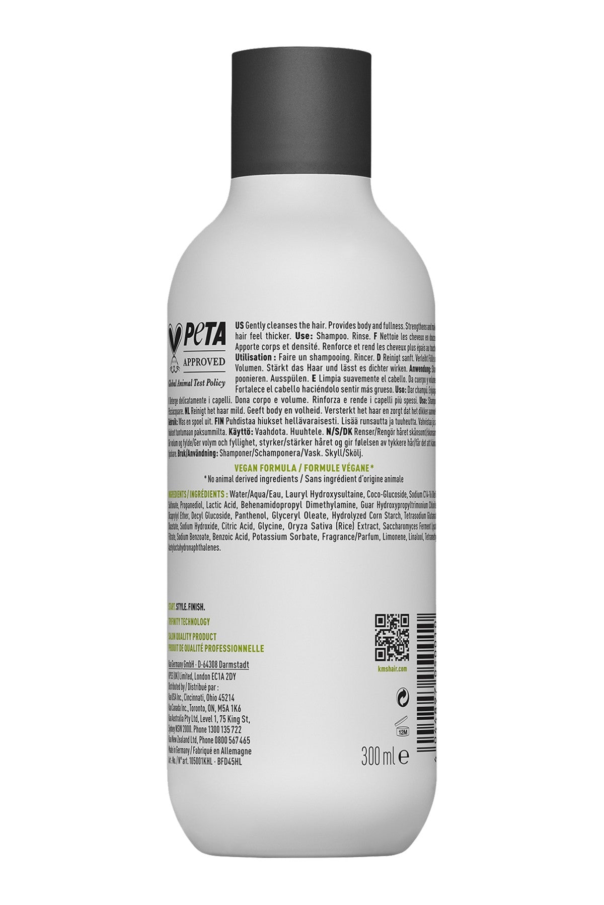 KMS AddVolume Shampoo — official KMS product image 2