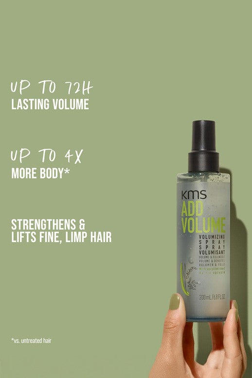 KMS AddVolume Volumizing Spray – 200ml — official KMS product image 3