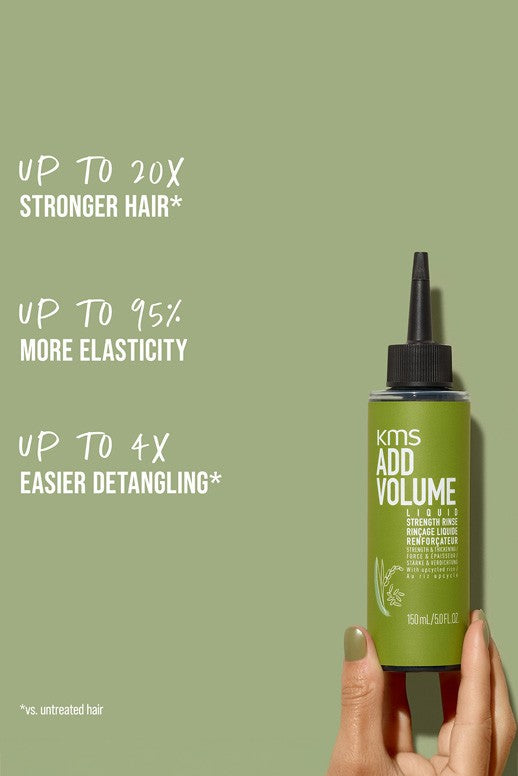KMS AddVolume Liquid Strength Rinse — official KMS product image 3