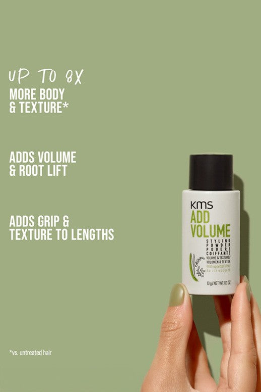 KMS AddVolume Styling Powder – 10g — official KMS product image 3