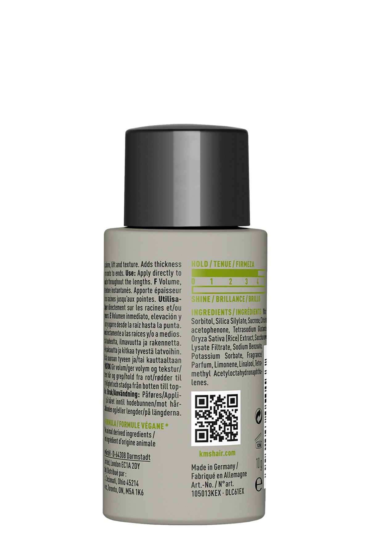 KMS AddVolume Styling Powder – 10g — official KMS product image 2
