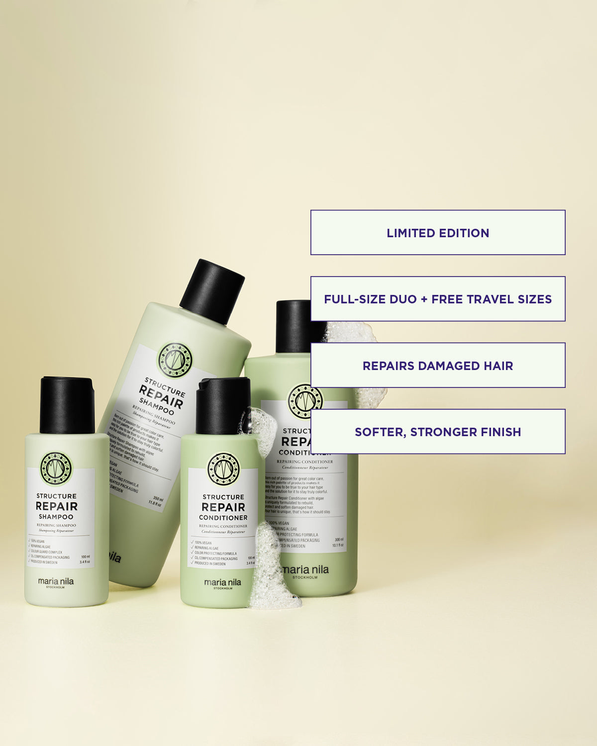Maria Nila Structure Repair Beauty Kit 2025 - Restore a
