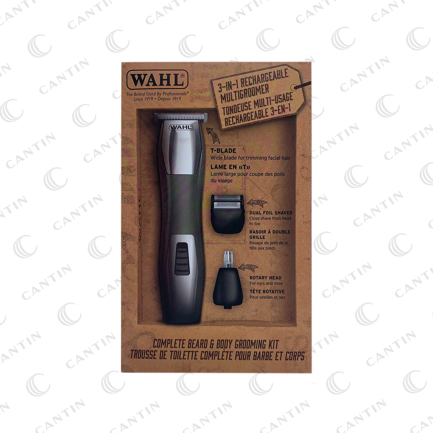 Wahl 3-in-1 Rechargeable Beard & Body Trimmer Kit #3286 — product image 1