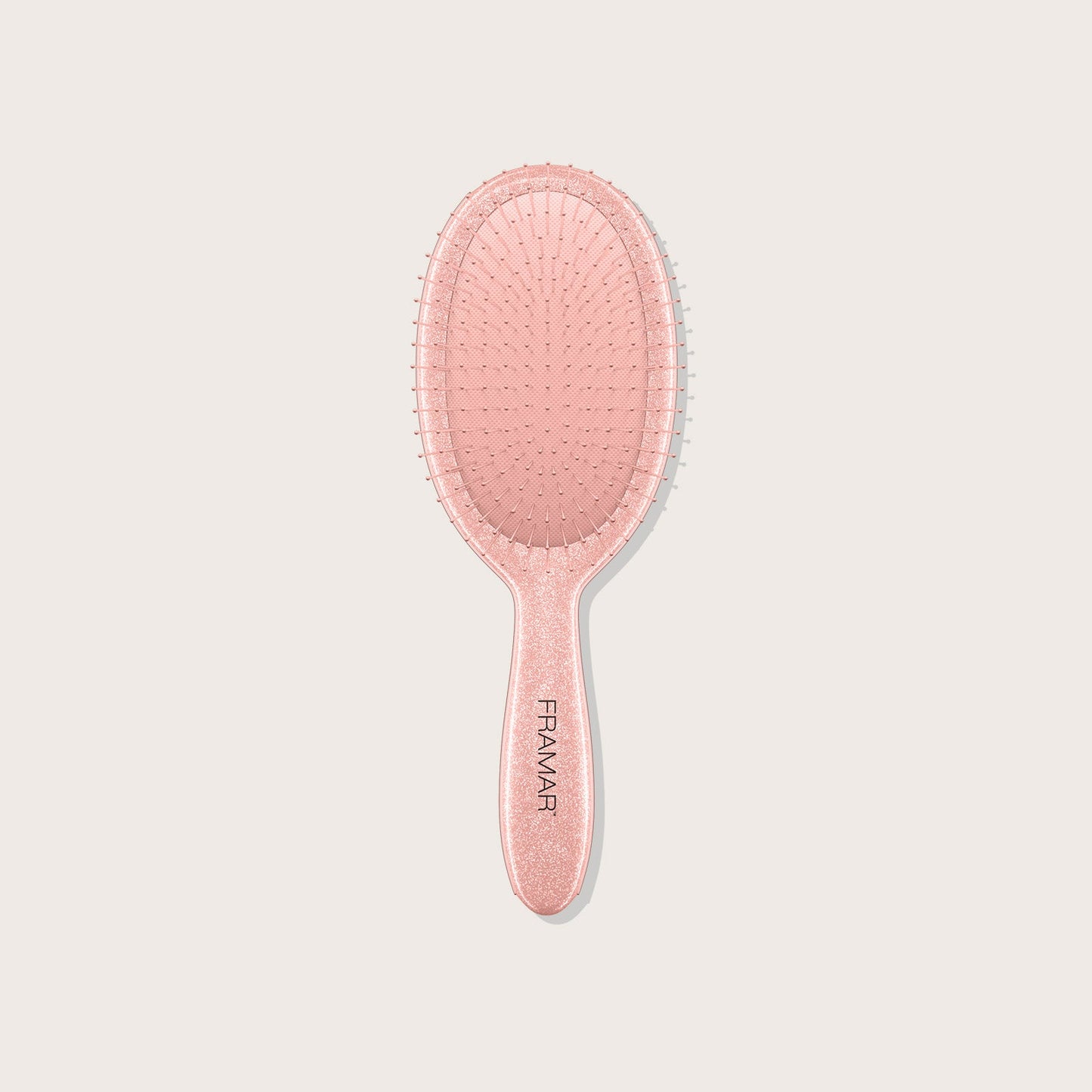 Brosse démêlante Framar Cookie Cutter Ginger – picots flexibles pour cheveux mouillés ou secs