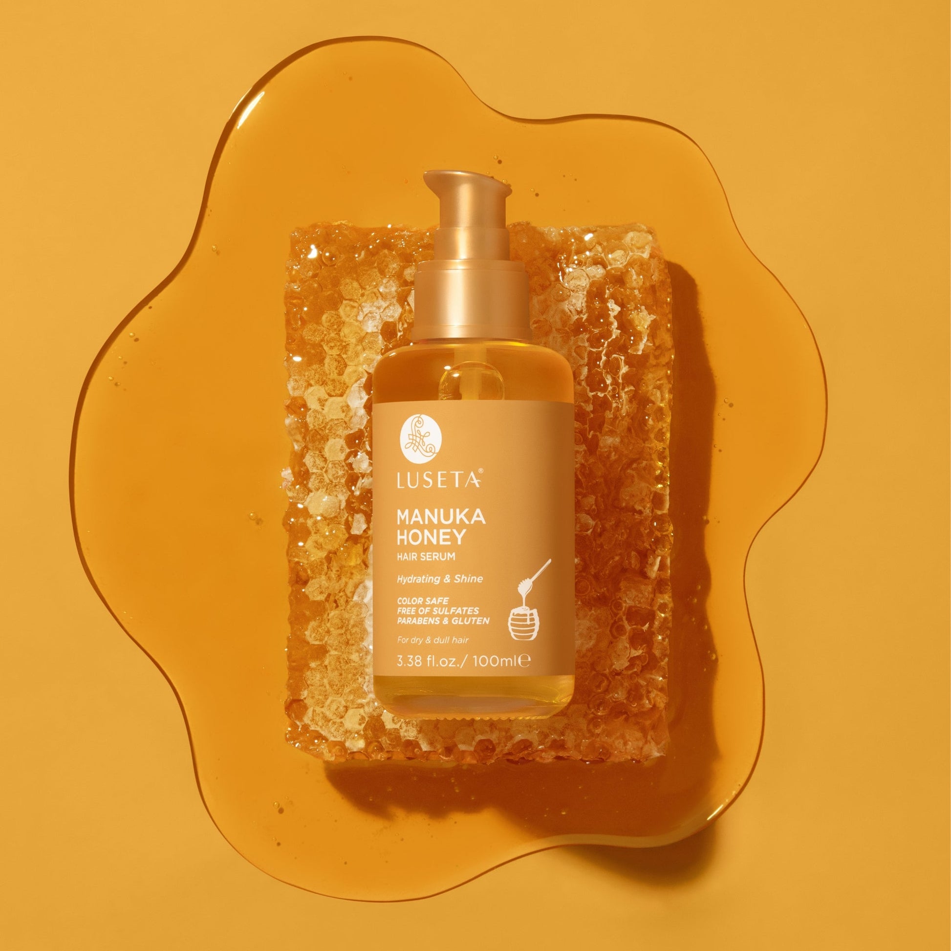 Luseta Beauty Manuka Honey Hair Serum — product photograph