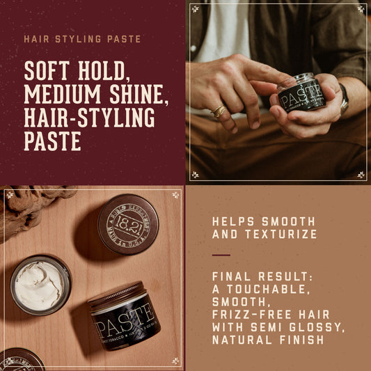 18.21 Man Made Paste — styling paste benefits overview
