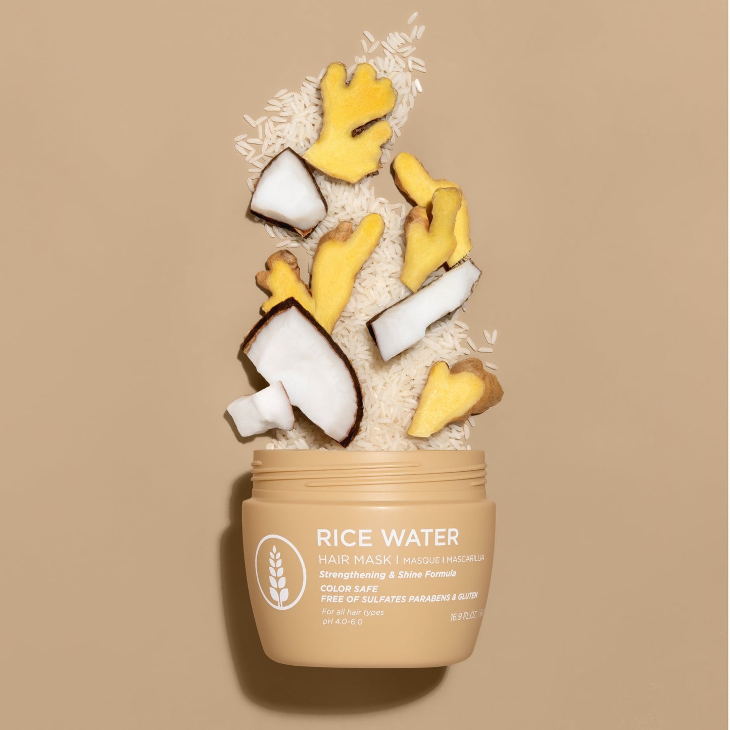 Luseta Beauty Rice Water Hair Mask — product photograph