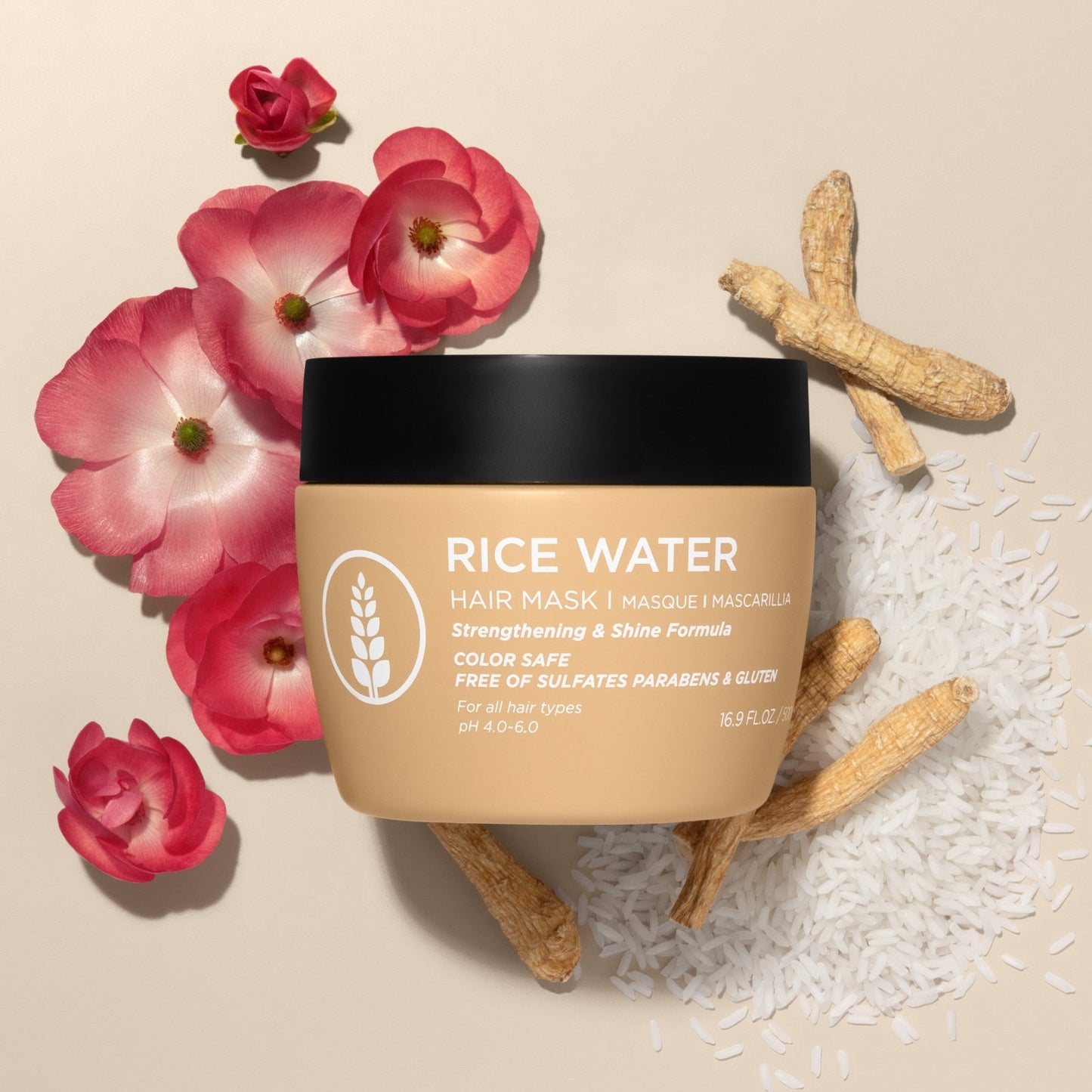 Luseta Beauty Rice Water Hair Mask — product photograph