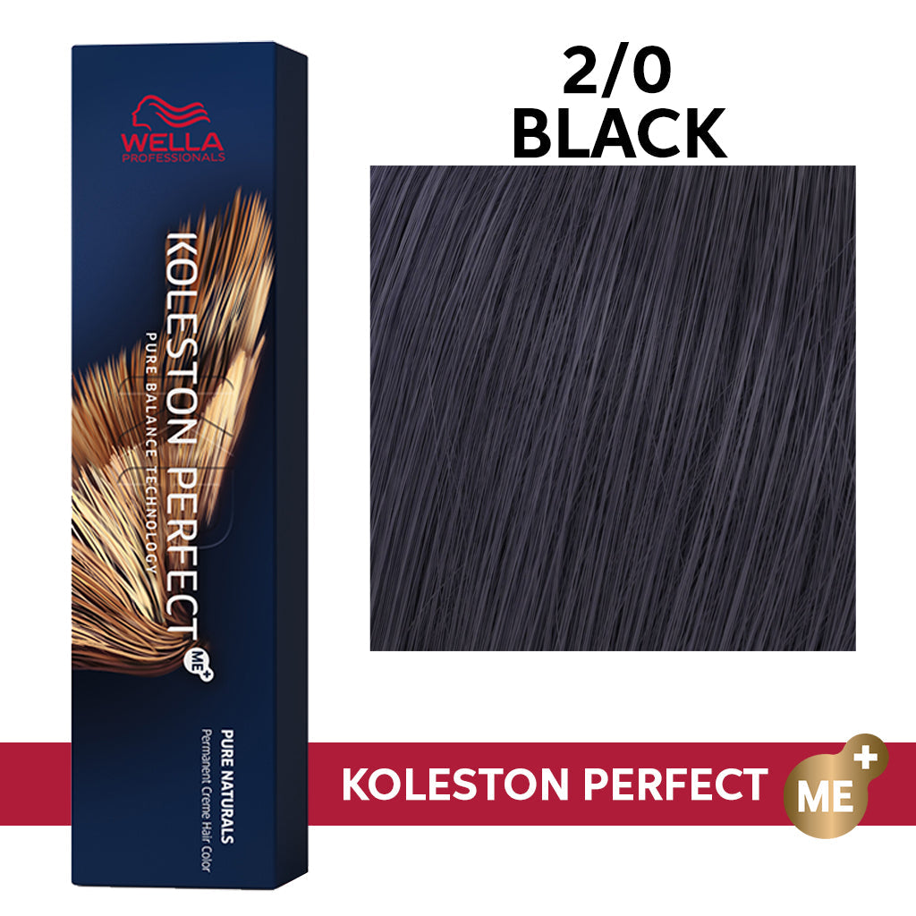 Wella Professionals Koleston Perfect PPD-Free Permanent Hair Color Set (20-Vol Developer 1L) - All Shades