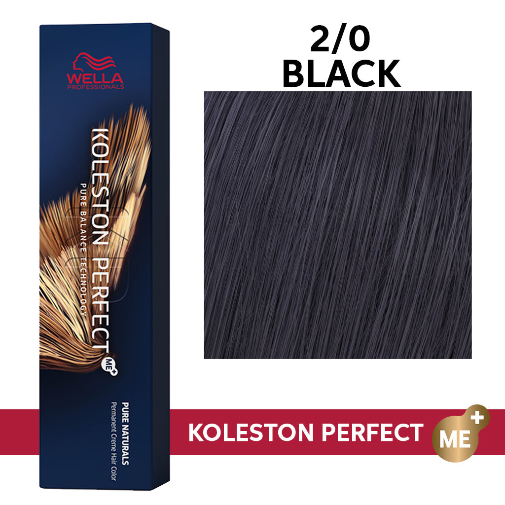 Wella Professionals Koleston Perfect PPD-Free Permanent Hair Color Set (20-Vol Developer 1L) - For Covering Greys