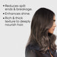 L'Oréal Professionnel Pro Longer Ampoule — official benefit card: reduces split ends and breakage, enhances shine, rich and thick texture