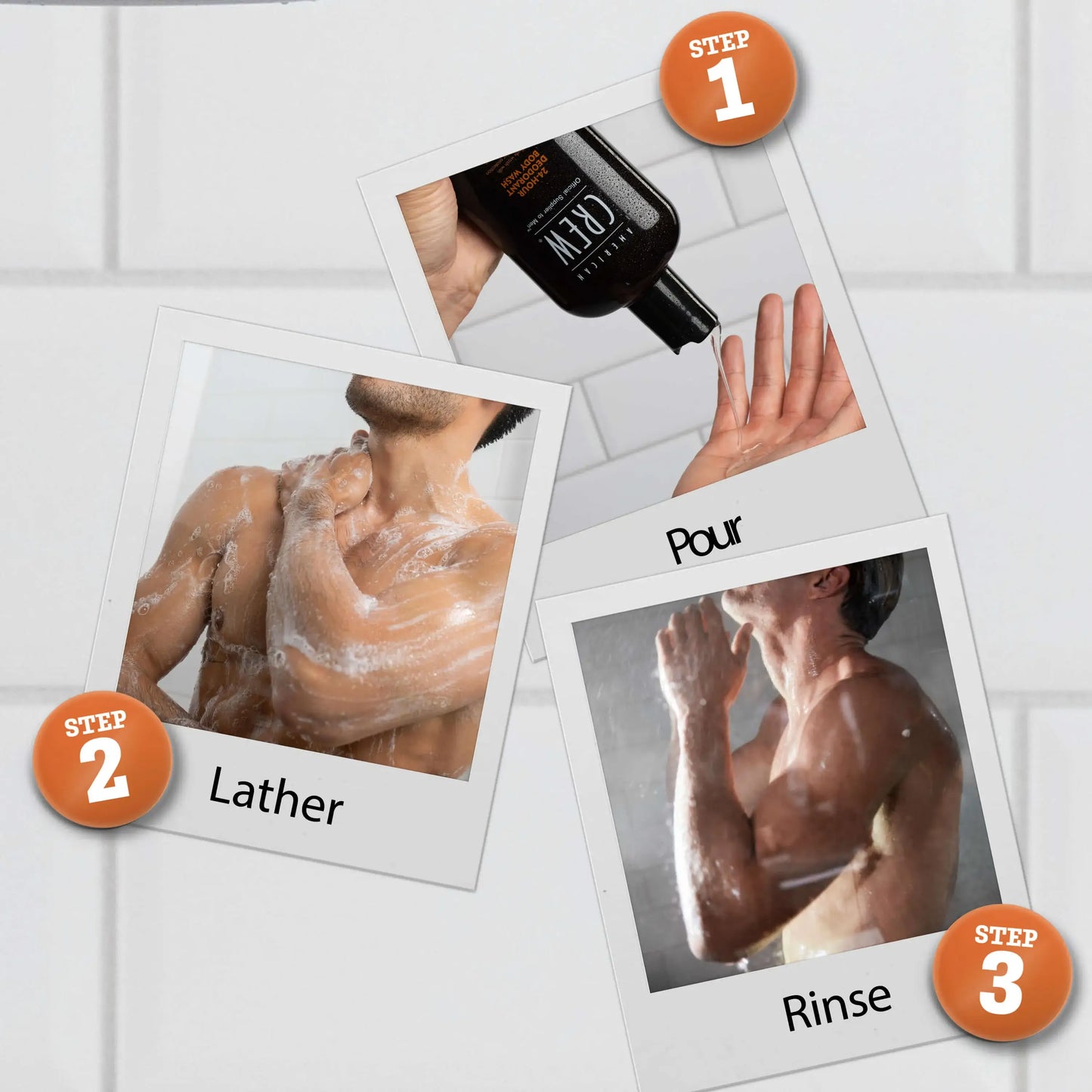 How to use American Crew 24-Hour Deodorant Body Wash