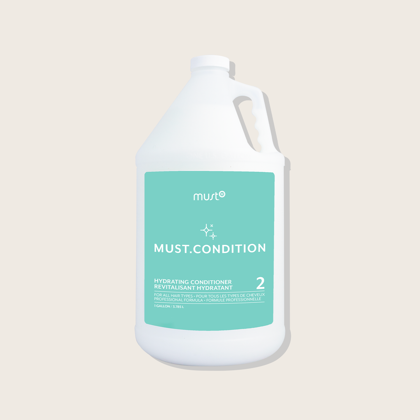 Must52 Must.Rinse Hydrating Conditioner Gallon – Fresh Melon, 3.78 L