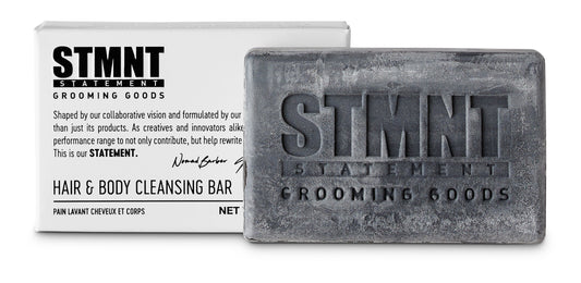 STMNT - Care - Hair and Body Cleansing Bar - 125 g — 125 g bar with carton, official packshot