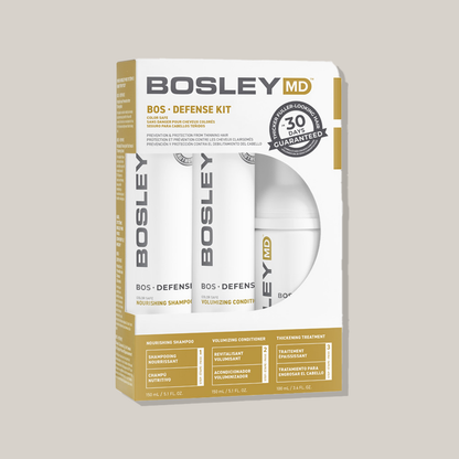 Ensemble départ BosDefense cheveux colorés | Bosley | ProHair.ca
