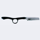Dannyco 2-in-1 Stainless Steel Haircutting Razor – Double-Use Blade / Rasoir de coupe Dannyco 2-en-1 en acier inoxydable – lame double usage