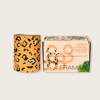 Rouleau aluminium gaufré Party Animal – 320 pieds | Framar | ProHair.ca