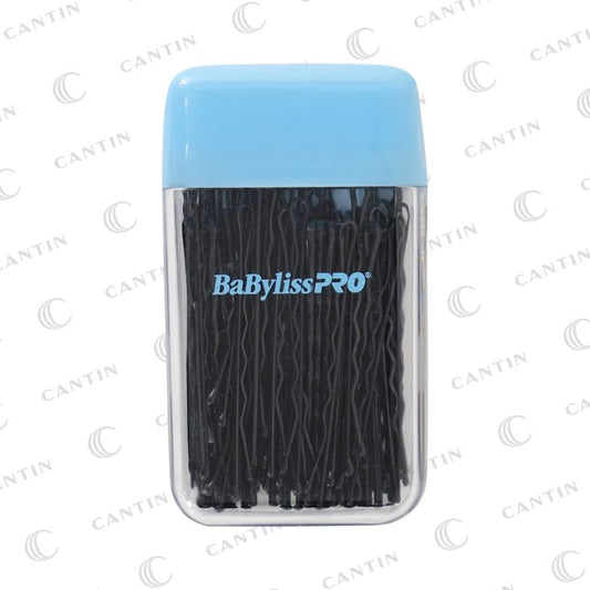 EMBOSSED HAIR PINS MIDNIGHT BLUES 2" 72/PACK — hair pins, pack shot on a plain white background