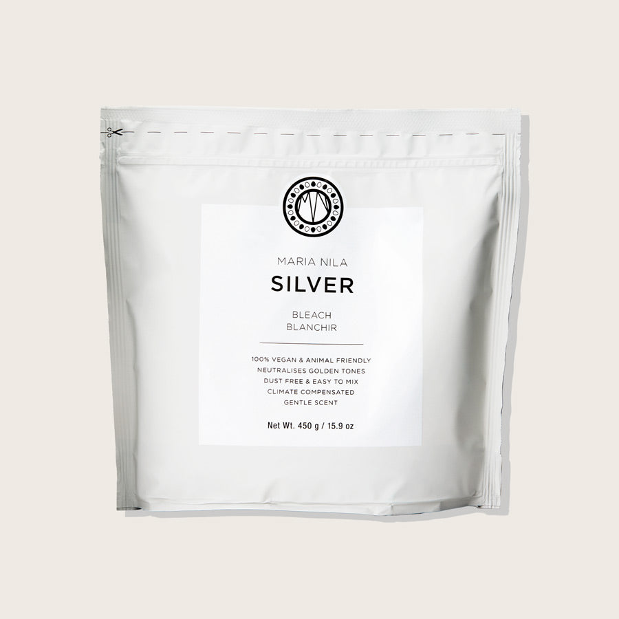 Maria Nila Silver Bleach with Violet Pigments for Anti-Yellow Effect