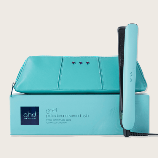 Lisseur Gold Professional  1 po Sarcelle + Étui Édition Limitée