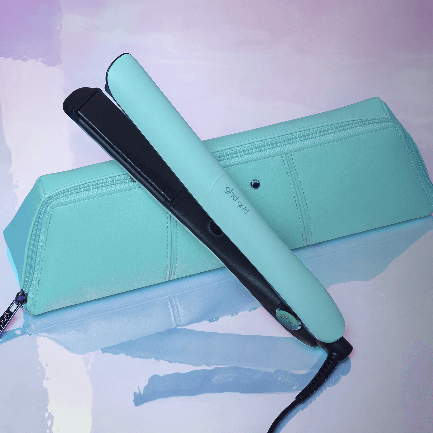 Lisseur Gold Professional  1 po Sarcelle + Étui Édition Limitée