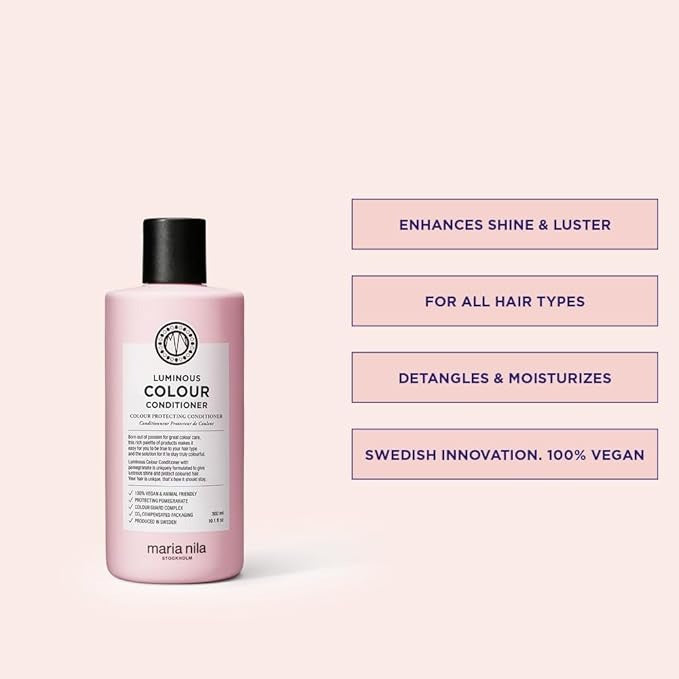 Maria Nila Luminous Colour Conditioner – Moisturizes & Preserves Color for Treated Hair | Maria Nila | ProHair.ca