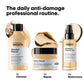 L'Oréal Professionnel Absolut Repair 10-in-1 Perfecting Oil — official daily anti-damage professional routine: cleanse, repair, restructure