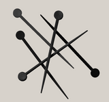 (50/sac) Tiges en plastique