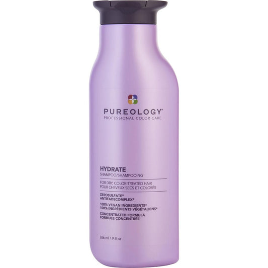 Pureology Hydrate Shampoo 33.8 oz – Sulfate-Free Moisture Care for Dry, Color-Treated Hair