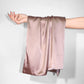 Plug By Must52 Satin Pillowcase — Sandstorm satin pillowcase held open, showing the full queen panel