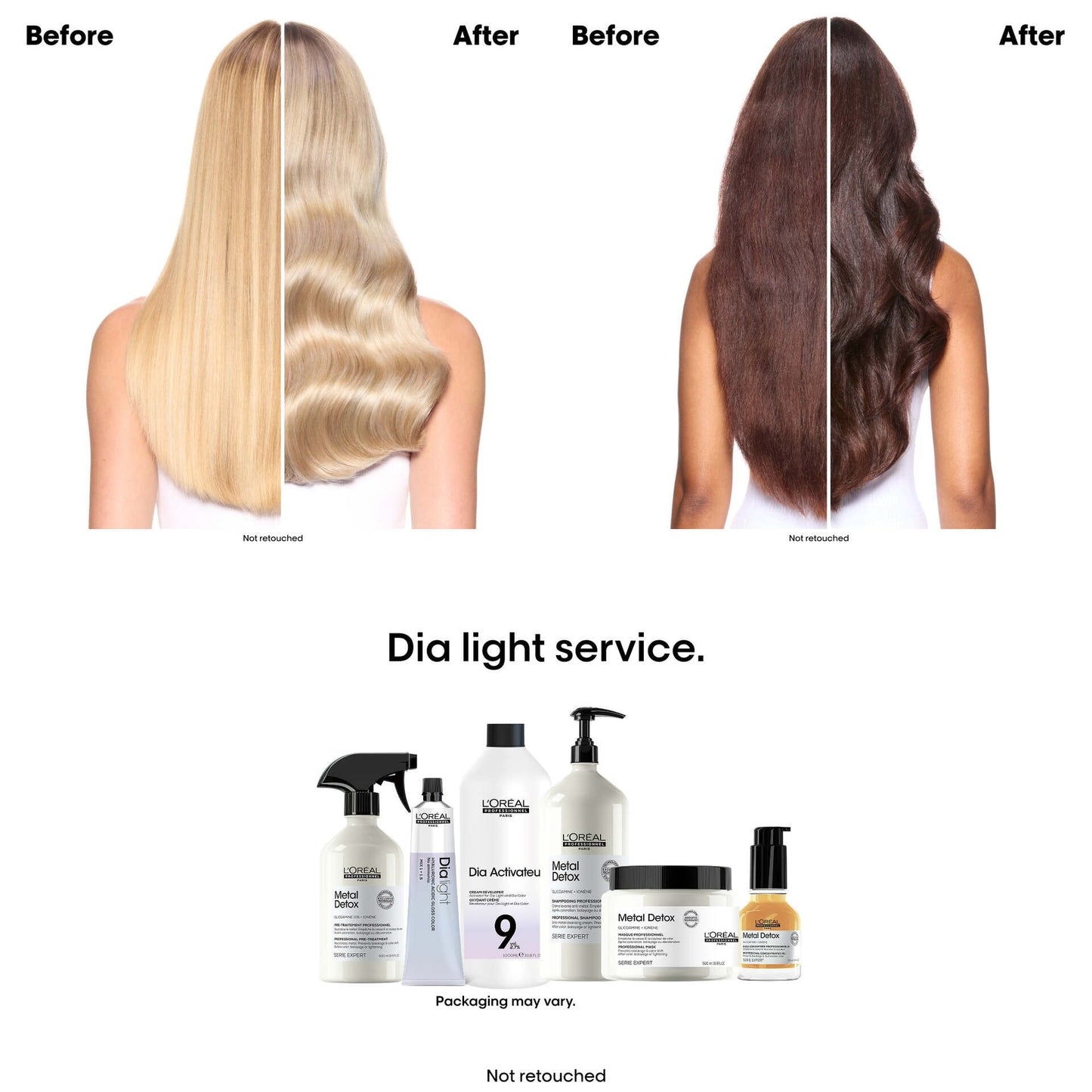 L'Oréal Professionnel Dia Light Acidic Demi-Permanent Gloss – Hyaluronic Acid Toning — before and after result (3)