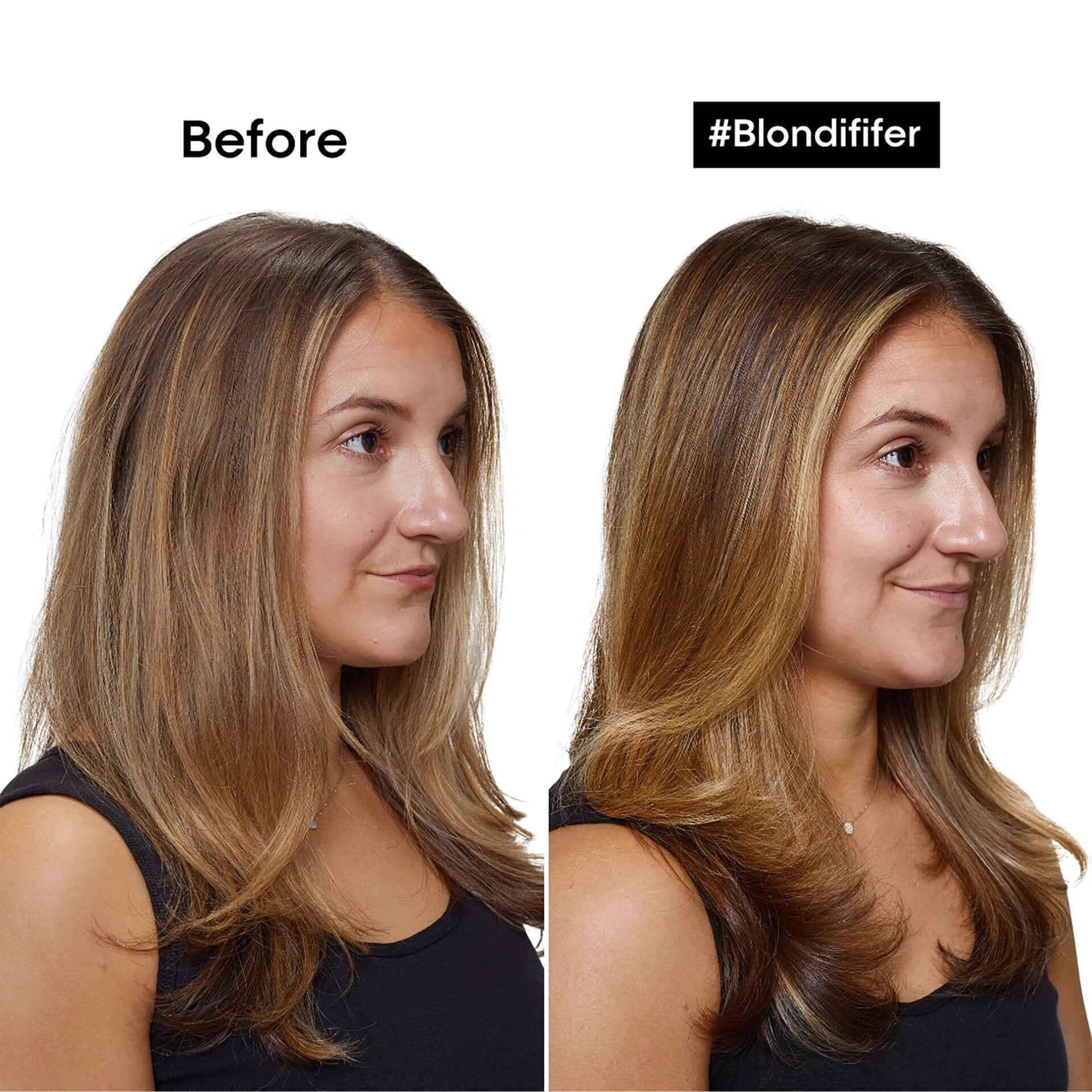 L'Oréal Professionnel Blondifier Rinse Treatment — official supporting card for the Blondifier professional concentrate treatment