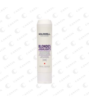 Goldwell Dualsenses Blondes & Highlights Conditioner – Anti-Yellow Care for Blonde Hair – 200ml