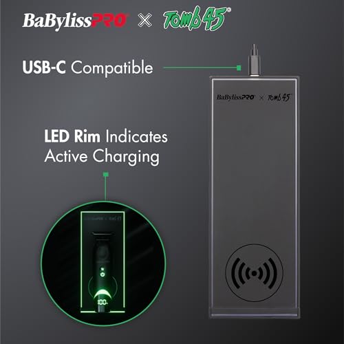 BaBylissPRO x Tomb45 Wireless-Charging Pad – LED Charging – view 5