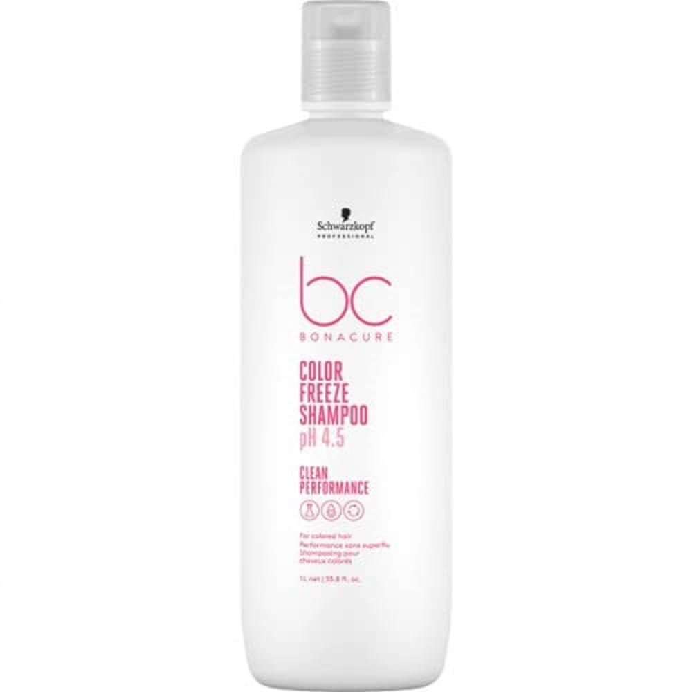 Bonacure Color Freeze Shampoo — 1 L bottle front, 2021 Clean Performance livery