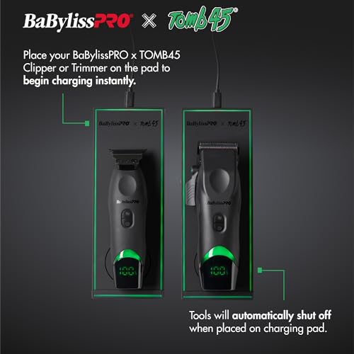 BaBylissPRO x Tomb45 Wireless-Charging Pad – LED Charging – view 6