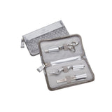 Olivia Garden Set of thinner shear 9 teeth and razor set