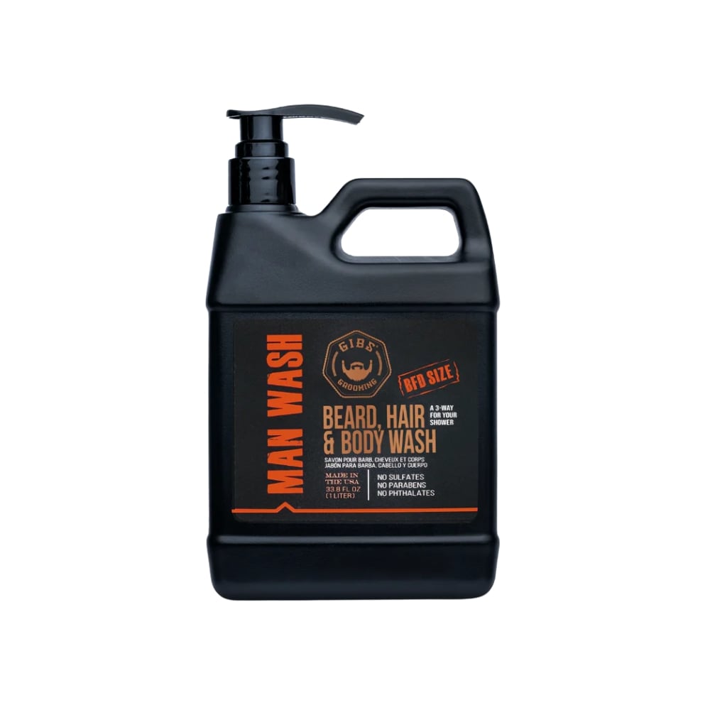 GIBS — Man Wash BHB Beard, Hair & Body Wash
