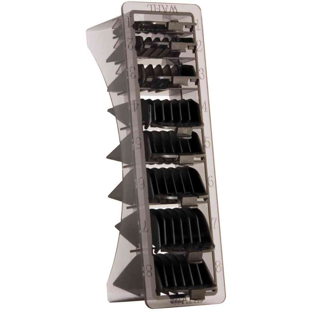 Wahl 8-Piece Black Guide Set with Organizer #53153 — product image 1