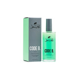 Johnny B Code B Hair Prep — 100 ml bottle with box, white background