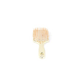 Pai-Shau - Soft Bristle Paddle Hair Brush (gold) — full brush, front on white