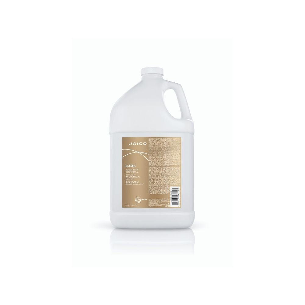 Joico K-Pak Reconstructing Conditioner — 3.8 L / one-gallon jug with carry handle, front label, plain white background