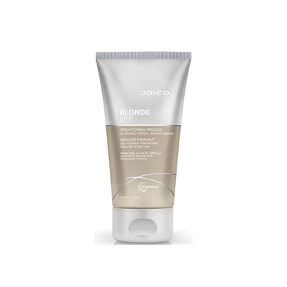 Joico Blonde Life Brightening Masque — 50 ml travel jar, front label, plain white background