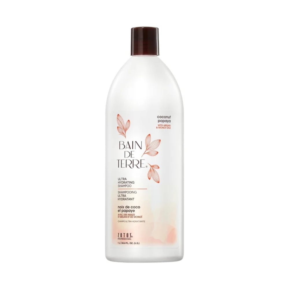 Bain de Terre Coconut Papaya Ultra Hydrating duo 1L shampoo component — Capilex 02621077