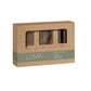 Loma Bamboo Tools Box Set – Paddle Brush, Round Brush and Detangling Comb